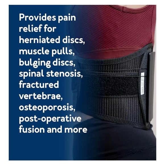 Ottobock The S.P.I.N.E. Adjustable Lower Back Brace with Pulley System, Medium - Picture 14 of 16